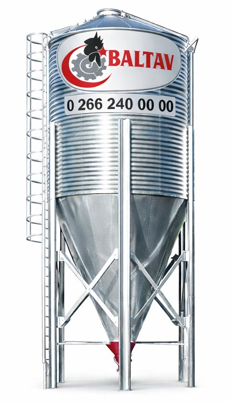 Yem Silosu ve Merdiven-(SG275-5)-22,08 Ton